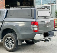 Hardtop en aluminium pour pick-up Mitsubishi L200 Triton 2019-2026 Double Cabine, étanche, verrouillable avec porte-bagages de toit, robuste