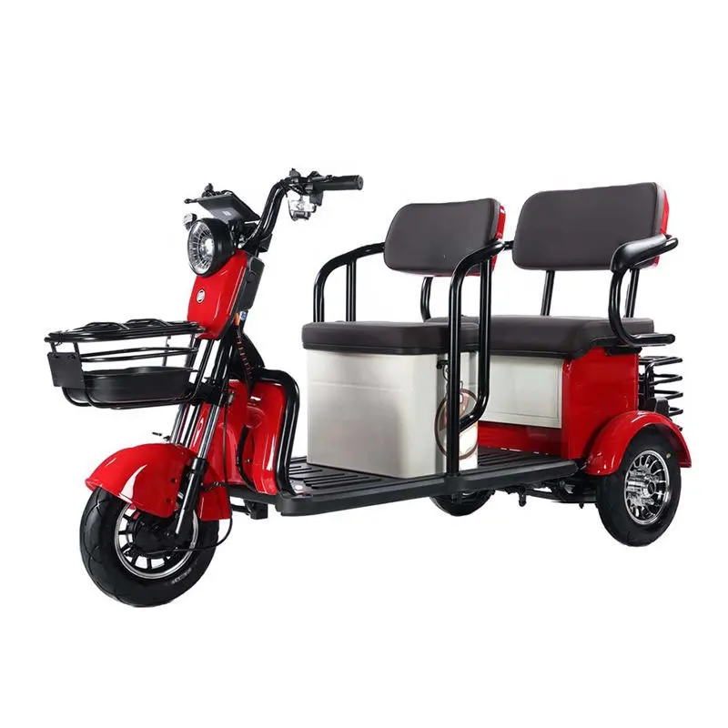 2024 melhor preço scooter elétrico 1200w 1000w 800w cidade/três rodas gordas triciclo motocicletas bicicleta elétrica 48v