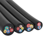450V H07RN-F EPR isolé câble en caoutchouc Flexible 4x4 4x35 gaine CPE mobile brin de cuivre pur 4x6 4x10 4x25 tailles disponibles