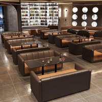 Ensemble de canapés, tables et chaises pour restaurants musicaux, cafés, salons de thé, bars, bistrots et mobilier commercial