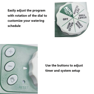 Sistema de rociadores de riego automático que funciona con pilas, controlador de riego, temporizador de grifo de manguera de agua de jardín Digital programable - Product Image 6