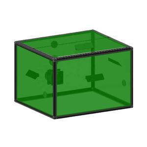 Fenêtres acryliques de sécurité de laser d'EN12254 PMMA pour l'échantillon 10x10cm de Protection de découpeuse de laser de fibre - Product Image 3