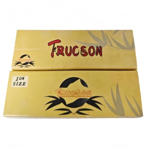 กระดาษมวนบุหรี่ TRUCSON Brown Square Classic ขนาด 1 1/4 จำนวน 50 แผ่น พร้อมทิปกรอง 50 แผ่น+50 ทิป/เล่ม 24 เล่ม/กล่อง - Product Image 3