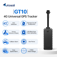 Rastreador GPS para Vehículos en Brasil, 4G, 1 Año de Garantía, Control Remoto, IP65 Impermeable, GT10 con Corte de Motor y Alarma ACC