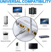 Câble Mini OEM ODMCHGRNLF pour Starlink, câble Ethernet de 15 pieds pour kit Starlink Mini, câble pour antenne Star Link Mini, étanche