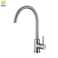 Kaiping filigrane de qualité marine 316 L robinet de cuisine en acier inoxydable mélangeur de cuisine col de cygne mitigeurs d'évier robinetterie