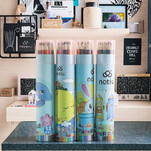 Juego <span class=keywords><strong>de</strong></span> Lápices <span class=keywords><strong>de</strong></span> Colores Premium Benbeier CR-12L, 12 Colores Vibrantes, <span class=keywords><strong>de</strong></span> Madera <span class=keywords><strong>de</strong></span> Tilo, Mezclables, para Estudiantes, Arte, Dibujo, Suministros <span class=keywords><strong>de</strong></span> Arte al por Mayor, China - Product Image 2