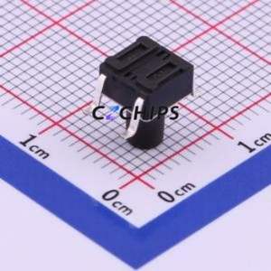 TS-1095E-A10B3-D2 Tactile Switch SMD,6x6mm Switch Single Pole Single Throw Round Button 2.5N Vertical Mount - Product Image 2