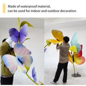 <span class=keywords><strong>Farfalle</strong></span> giganti fatte a mano in carta EVA stile artificiale cinese per decorazioni nuziali centro commerciale finestre <span class=keywords><strong>e</strong></span> feste - Product Image 4