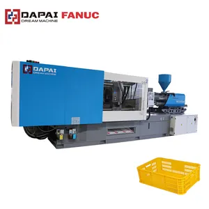 DAPAI FANUC servomotore 350Ton macchina per lo stampaggio ad iniezione di casse di plastica