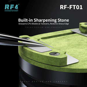 RF4 FT01 Pince de serrage mini 2-en-1 pour affûtage et réparation, outil professionnel pour cartes mères de téléphones mobiles - Product Image 4