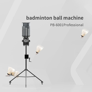 Hot Selling Automatic <b>Badminton</b> Ball Machine Professional Tool With App Remote Point Drop 180 Balls for Competition - Product Image 4