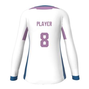 Bayan Allover baskılı voleybol formalar yüceltilmiş uzun kollu voleybol gençlik için giymek - Product Image 6