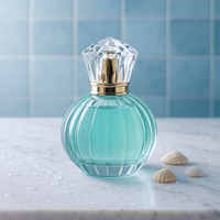 Bouteille de parfum Alien colorée limitée dans le temps bouteille en verre bouteilles en verre pour parfum avec emballage