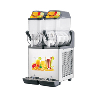 Cuisine commerciale équipement de réfrigération en acier inoxydable automatique 1 réservoir Granita boisson congelée Slushy Machine pour la maison hôtels