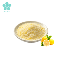 Poudre de citron séchée par pulvérisation de qualité alimentaire, fournie par l'usine