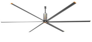 Ventilateur industriel HVLS de grande taille RTFANS, 24 pieds, pales en aluminium, moteur et engrenages à haut débit d'air, ventilateur de grande puissance - Product Image 3