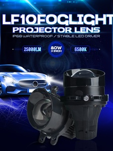 Xenplus Nuevo LF10 Lhd Rhd Faro de Coche Led Proyector de Niebla Lente de Proyector Bi Led de 3.0 Pulgadas 6500k Lente de Proyector Led de 80w Luz Alta y Baja - Product Image 4