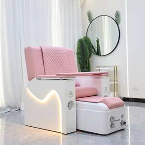 Sillón de Pedicura y Manicura Eléctrico de Alta Gama con Lavabo, Masaje y Luz LED, en Stock - Product Image 4