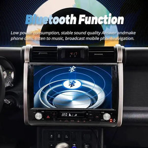 วิทยุติดรถยนต์ Android Carplay สำหรับ Toyota FJ Cruiser ปี 2007-2022 หน้าจอสัมผัส เครื่องเล่นมัลติมีเดีย วิดีโอ GPS นำทาง สเตอริโอ - Product Image 6
