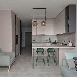 Cuisine moderne de haute qualité, conception de meubles de cuisine en bois contreplaqué, prix direct d'usine personnalisé - Product Image 5