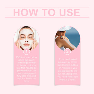 西月二合一保护夏季户外双重护理面部皮肤保湿乳液 - Product Image 5