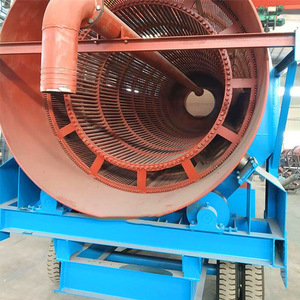 Máquina Cribadora de Tambor Sin Eje Móvil para la Separación de Lodos de Minería y la Clasificación de Residuos de Construcción - Product Image 3