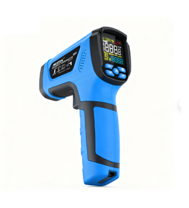 A medida de alta temperatura azul IP67 do ODM do termômetro infravermelho Handheld IR05 de MESTEK avaliou o material do ABS garantia 1 ano - Product Image 4