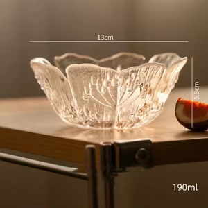 En gros, Bols à dessert en verre jetables en stock et Ensembles de vaisselle, Coupes à glace, Assiettes à fruits vintage pour fêtes et restaurants - Product Image 3