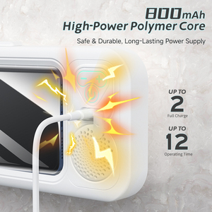 Support mural étanche pour téléphone de <span class=keywords><strong>douche</strong></span> avec haut-parleur, étui de protection pour téléphone de <span class=keywords><strong>douche</strong></span> pour salle de bain, baignoire, cuisine, miroir - Product Image 4