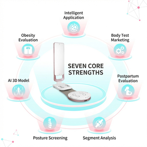 Analyseur corporel complet U 300, dispositif d'évaluation <span class=keywords><strong>de</strong></span> la posture, équipement <span class=keywords><strong>de</strong></span> <span class=keywords><strong>mesure</strong></span> d'impédance bioélectrique pour les centres <span class=keywords><strong>de</strong></span> remise en forme - Product Image 5