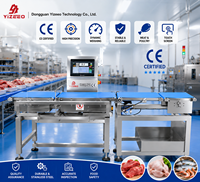 Machine de pesage dynamique certifiée CE pour l'inspection des aliments, la viande et la volaille