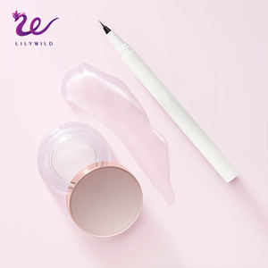 A prueba de manchas Aspecto natural <span class=keywords><strong>Fijador</strong></span> de <span class=keywords><strong>sombra</strong></span> de <span class=keywords><strong>ojos</strong></span> impermeable de larga duración Delineador de cejas Juego de bolígrafos para cejas - Product Image 1