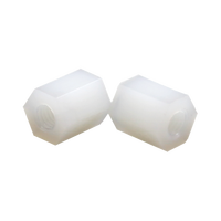 Entretoises hexagonales en nylon filetées femelle-femelle pour supports de circuits imprimés de dispositifs médicaux