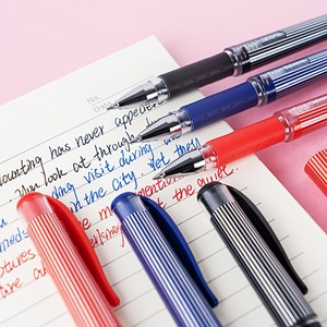 NOVISON Signature <b>Pens</b> 1.0mm Cheap Custom Logo Gel <b>Pens</b> Office Use Red/Blue/Black Ink Stylus - Product Image 3
