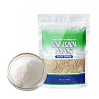 Poudre de gomme arabique E414 de qualité alimentaire en vrac pour boissons, confiseries, émulsifiant
