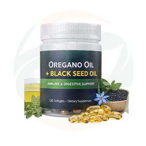 OEM Oregano Yağı + Çörek Otu Yağı Yumuşak Jel Kapsüller Bağışıklık Gücü, Sindirim Dengesi ve Günlük Sağlık İçin Doğal Destek - Product Image 1