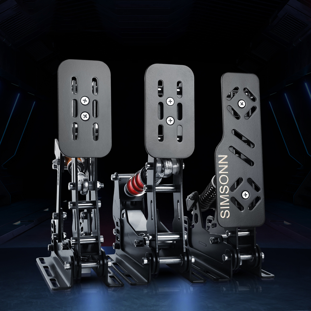 SIMSONN Racing Simulator Pedals - High Quality Driving Force