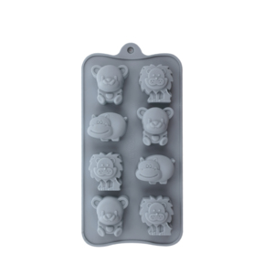 Moule en silicone personnalisé pour bonbons en forme d'animaux adorables, 10 cavités, silicone de qualité alimentaire - Product Image 5