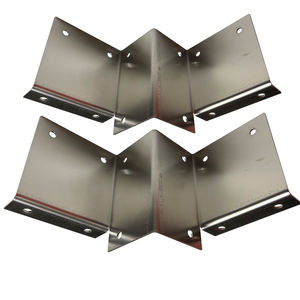 Özel mobilya masa bacak Joist bağlantı desteği Fix mobilya donanım büyük ağır masa bacak köşe parantez - Product Image 2