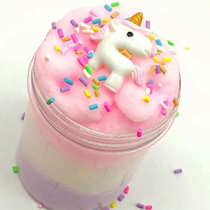 Juguete de Slime de Cristal Colorido Rosa Suave para Hacer Burbujas, Gelatina, Slime Loco, No Tóxico, Transparente, Seguro para Niños, Hecho de Arcilla - Product Image 2