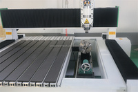 Jinan 1212 CNC Router Machine pour le travail du bois Traitement acrylique pour cylindre Syntec Richauto NC Studio Gear Motor Pump PLC