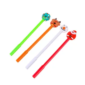 Christmas Gel Pen Student Gift Small gift Prize Donut Cartoon Gel Pen Stationery Wholesale