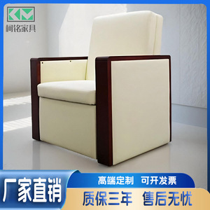 Sillón Cama Plegable Keming para Hospitales y Centros Médicos, 820*710*950/1800mm, Color Blanco Hueso, Madera Maciza, para Uso en Salas de Hospitalización - Product Image 5