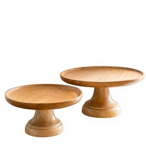 Soporte para Pastel de Madera Único, Popular y Duradero, Clásico, Ecológico, Resistente al Calor, Apto para Lavavajillas, para el Hogar - Product Image 1