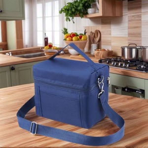 Bolsa térmica Peva para entrega, bolsa térmica Oxford de gran capacidad para almuerzo, bolsas térmicas aisladas con correa de mano y hombro para el almuerzo - Product Image 5