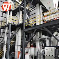Ligne de poudre d'alimentation de poulet de volaille à haute productivité 5 t/h nouvel ensemble complet 3 t/h Machines de traitement d'aliments pour animaux