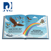 Service d'impression de livres de bandes dessinées pour enfants avec couverture rigide personnalisée en usine, impression de livres pour bébés et enfants