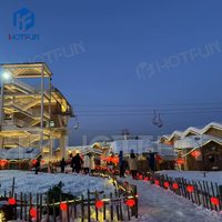 Funiculaire touristique de grande capacité pour l'intérieur et l'extérieur, pour le tourisme urbain et les parcs d'attractions