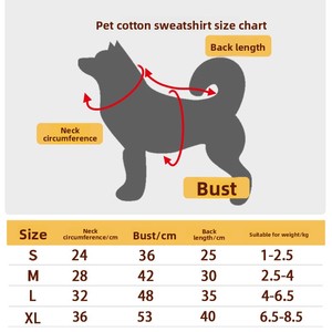<span class=keywords><strong>Sudadera</strong></span> Casual de Invierno para Perros y Gatos, <span class=keywords><strong>con</strong></span> Forro de Terciopelo, Modelo 2322, Importada de China - Product Image 3